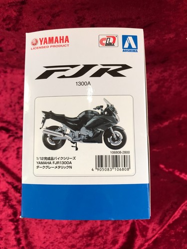 AOSHIMA 1:12 Scale Motorcycle Diecast Model YAMAHA FJR1300A from Japan - Picture 3 of 13