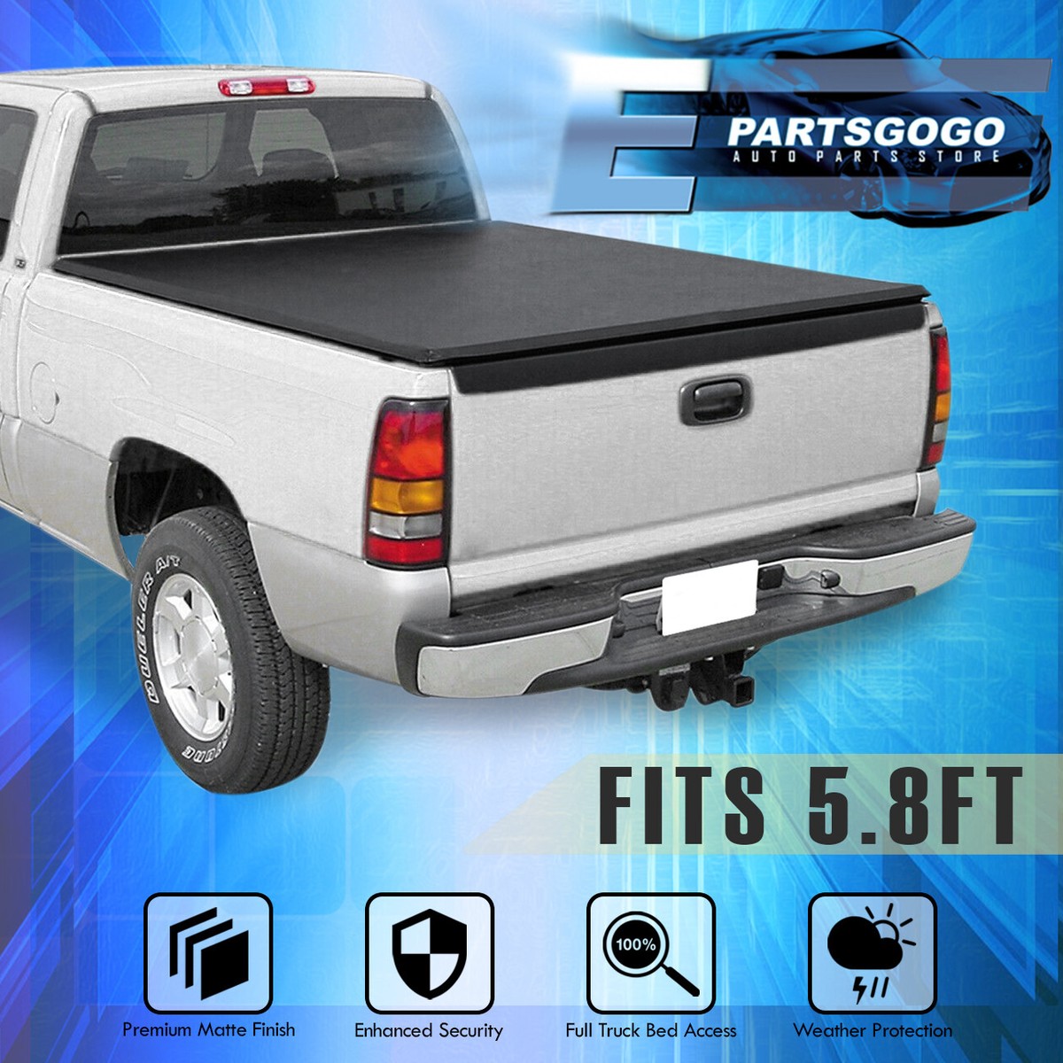TruXedo TruXport Tonneau Cover for 04-07 Sierra/Silverado 1500 Classic 5'8 TruXedo TruXport Tonneau Cover for 04-07 Sierra/Silverado 1500 Classic 5'8