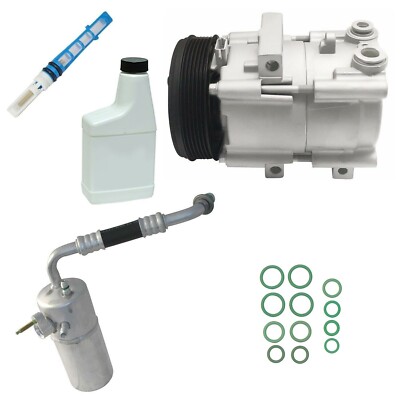 REMAN COMPLETE A/C COMPRESSOR KIT EG167 WITH DRIER AND ORIFICE TUBE