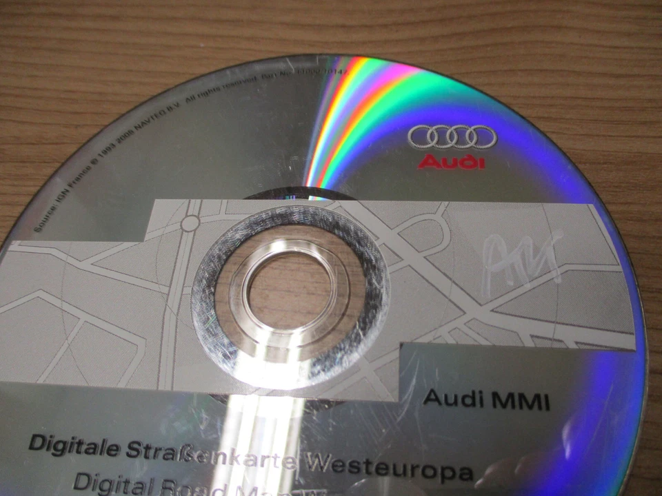 Navi Navigation DVD Karte Europe Deutschland 2006 AUDI A6 4F A8 4E 4E0919884AF - Bild 2 von 4