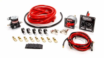 QUICKCAR 50-835 Wiring Kit 4 Gauge with Black 50-802 Panel