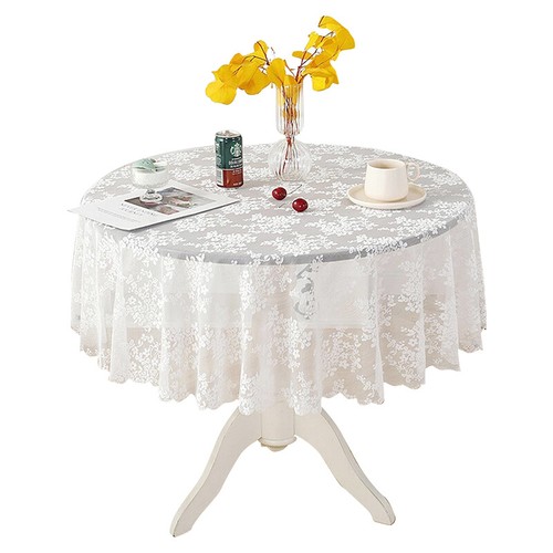 Vintage Lace Table Cloth Tablecloth Dining Table Cover Wedding Home Party Decor - Picture 3 of 20