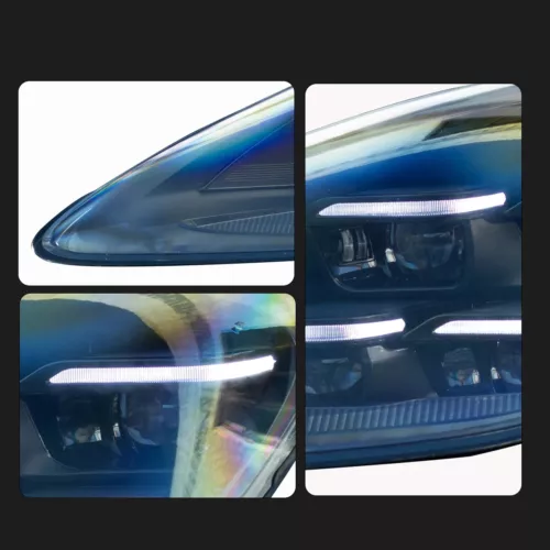 Pair LED Headlights Upgrade For Porsche Cayenne 9Y0 2018-2023 Matrix Front Lamps - Bild 8 von 10