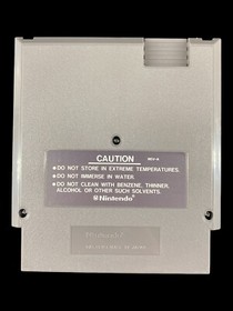 Videojuego de hockey sobre hielo Nintendo NES vintage