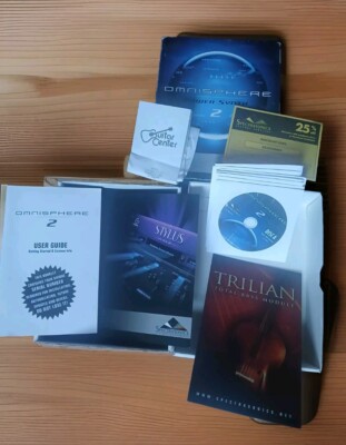 Spectrasonics Omnisphere Power Synth 2 ALL DISC Mint! OG Box & Manual & Receipt