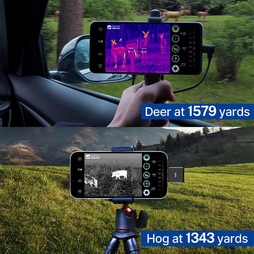 T2PRO Night Vision Monocular Hunting 1579 Yards Detect Deer Long Thermal Imager - Picture 2 of 7