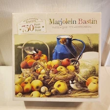 Marjolein Bastin 750 pc puzzle - Harvest Time 2003 - New Sealed Box - Hasbro MB