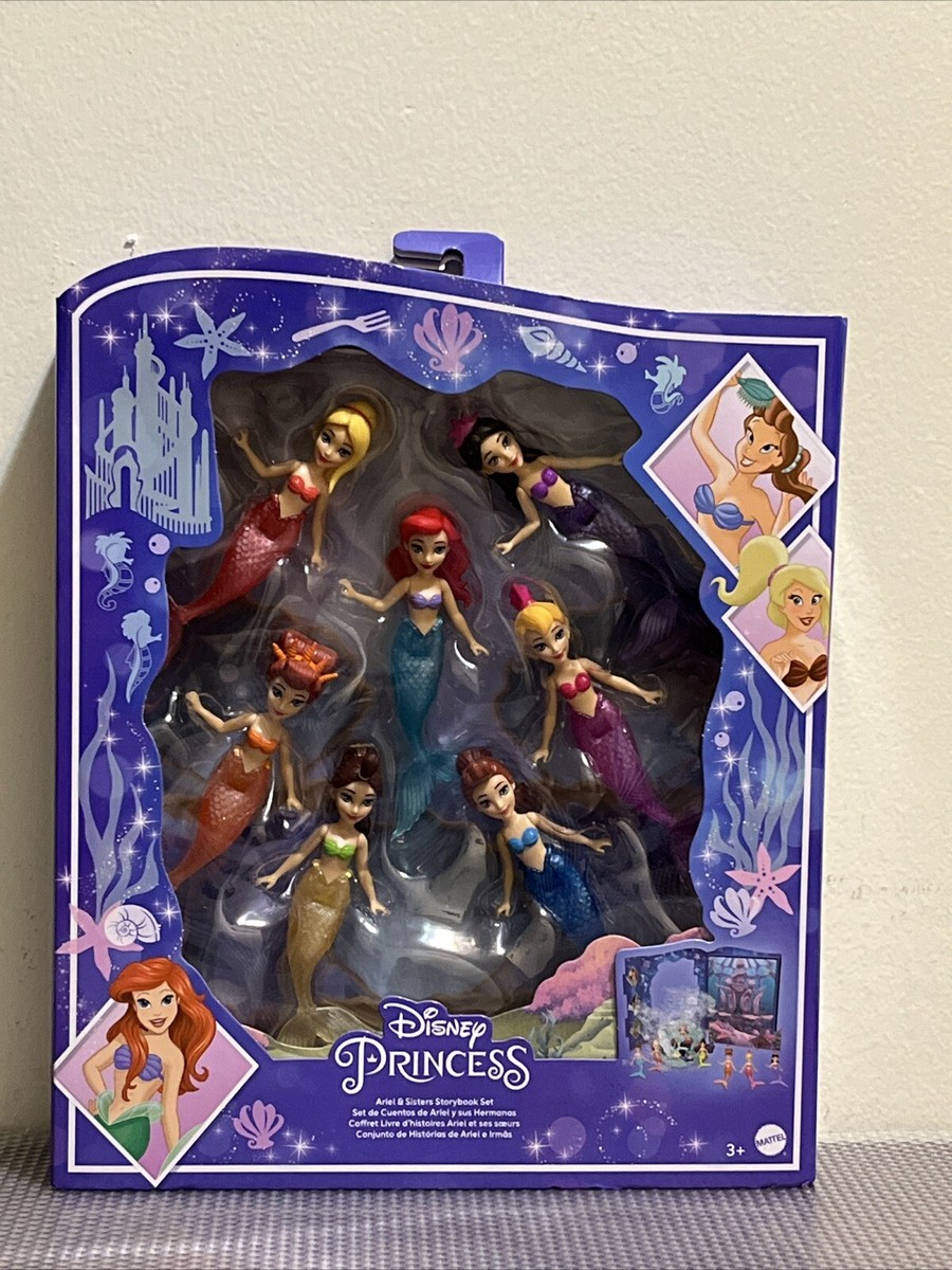 Disney Princess The Little Mermaid Ariel and Sisters Pack