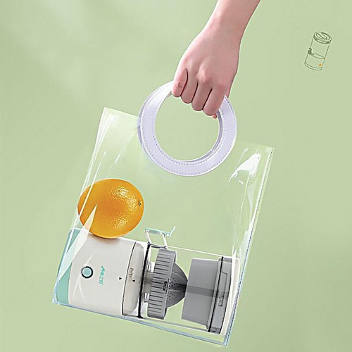 Elektrische Entsafter Presse Saft Tragbar Abschaum Trennung Obstpresse USB - Bild 10 von 14