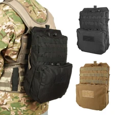 Tactical Molle Vest Hydration Backpack Hiking Bladder for 3L Water Reservoir Bag