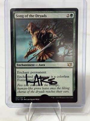 Magic: The Gathering – Song Of The Dryads (Canto Delle Driadi) – Carta Singola, Commander 2014, Rarità Rara