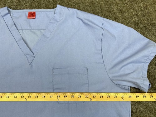 Scrub top unisex Fashion Seal Healthcare - blu soffitto - taglia XL - infermiera/piumino - Foto 11 di 11