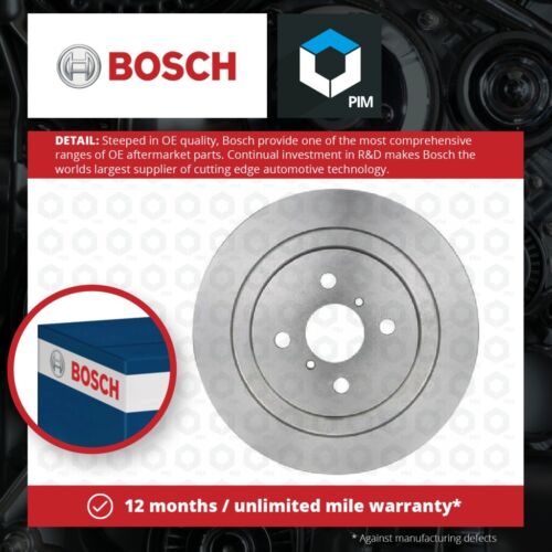 2x Brake Discs Pair Solid fits TOYOTA YARIS/VITZ 1.5 Rear 12 to 20 278mm Set New - Picture 1 of 6