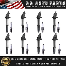 8 Ignition Coil & 8 Iridium Spark Plug fit 07-08 BMW Alpina B7 V8 4.4L UF515
