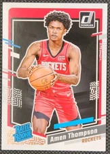 2023-24 Donruss #206 Amen Thompson RR RC Houston Rockets