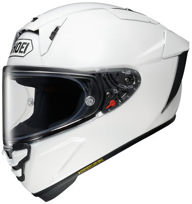 Shoei X-15 Motorcycle Helmet White Large | eBay