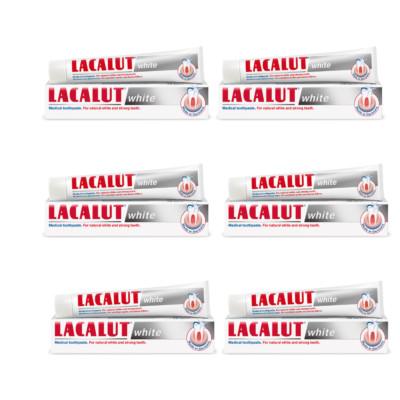 Lacalut White Medical Toothpaste For Natural White And Strong Teeth 75ml