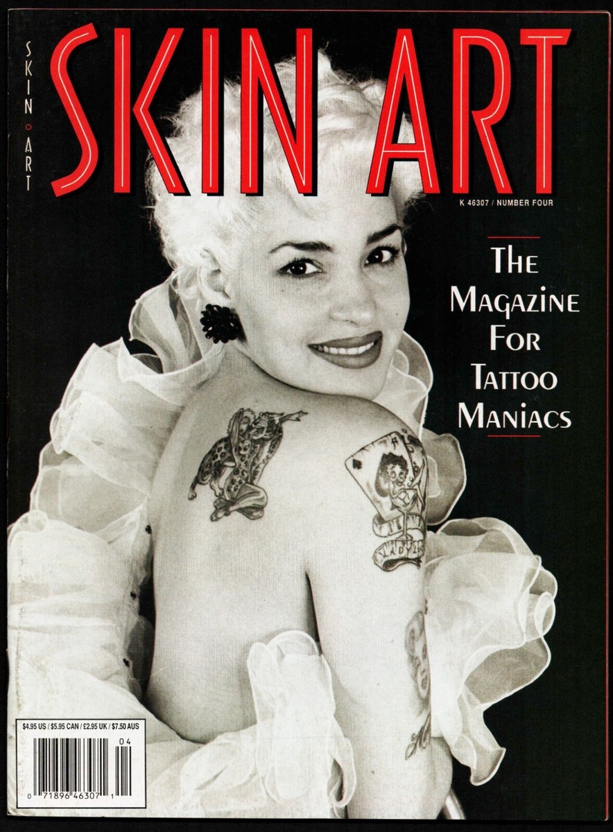 1992 SKIN ART TATTOO MAGAZINE VOLUME 1 #4, BLACK & GREY, TRIBAL | eBay