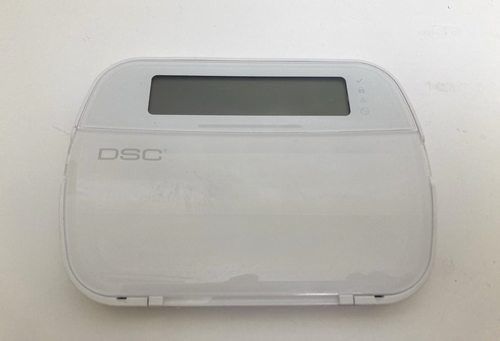DSC PowerSeries HS2LCDRF9 Full Message LCD Hardwired Keypad Nice Cond Fast Ship!