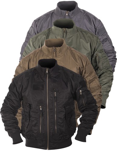 Bomber leggero MA-1 Tattico Militare Flight Jacket USA Mil-Tec tactical estivo - Photo 1/13