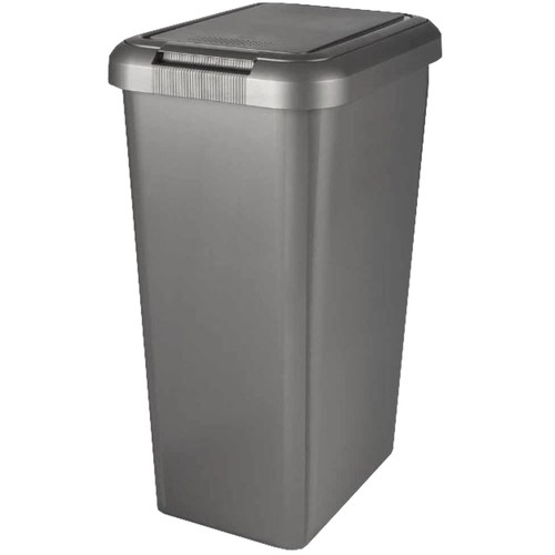 45L kitchen bin platinum touch & lift swing bin for waste rubbish or recycling - Picture 8 of 11