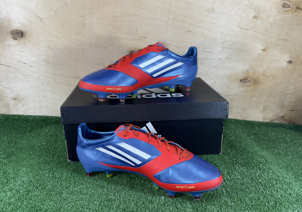 Adidas adizero F50 SG V23970 Elite Blue boots Cleats mens Football