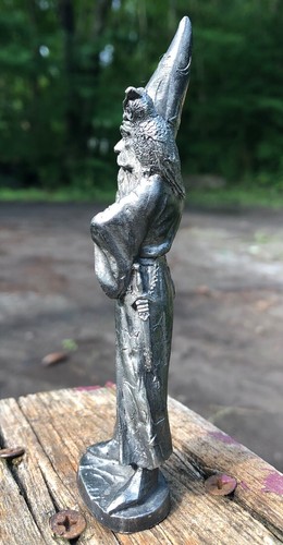 Vintage Pewter metal WIZARD 1979 Superior Models Inc. Marked RAY LAMB - Picture 6 of 9