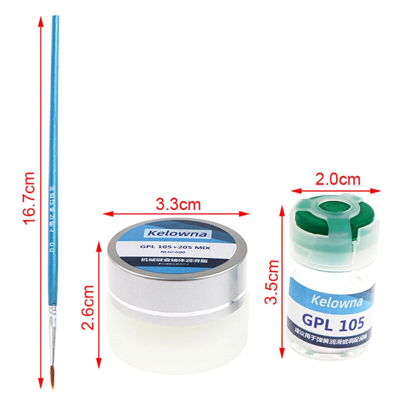 Mechanical Keyboard Switch Lube Kit for Smooth Stabilizer Switches and Enhanced Performance