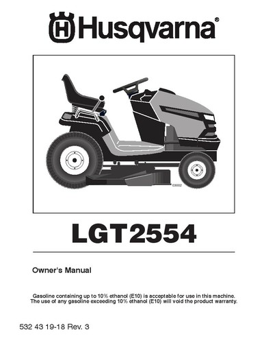HUSQVARNA Lawn Garden Tractor Instruction Owner MANUALS Part List VARIOUS MODELS - Picture 139 of 248