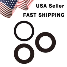 Rear Back Camera Glass Lens Cover+Adhesive For  iPhone 14 15 Plus Pro Pro Max