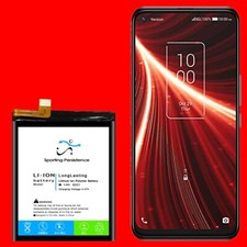 Rechargeable Replaceable 4600mAh Lithium Upgraded Battery For TCL 10 5G UW T790S