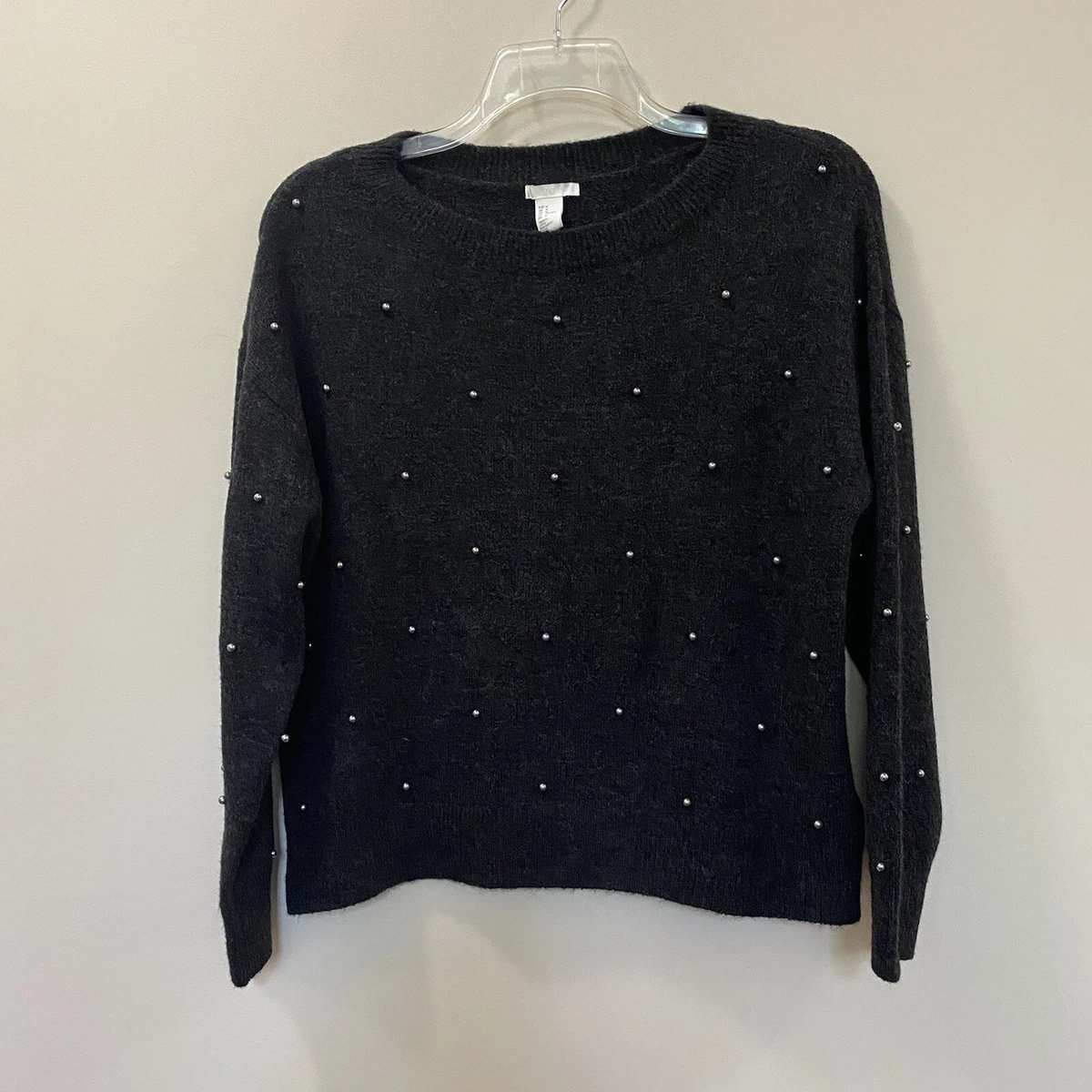 H&m beaded hotsell sweater