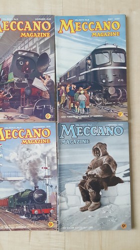 Large joblot of 50 Meccano Magazines December 1945 - March 1952 intermittently - Picture 5 of 5