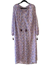 Antik Batik Tanissa Dress Maxi M 40 NWT Light Cotton Costal Grand Preppy Coverup