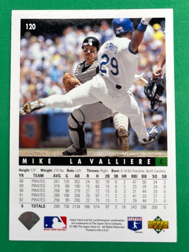1993 Upper Deck Baseball *CHOOSE YOUR CARD/FINISH YOUR SET* #1-250 NM - Picture 88 of 180