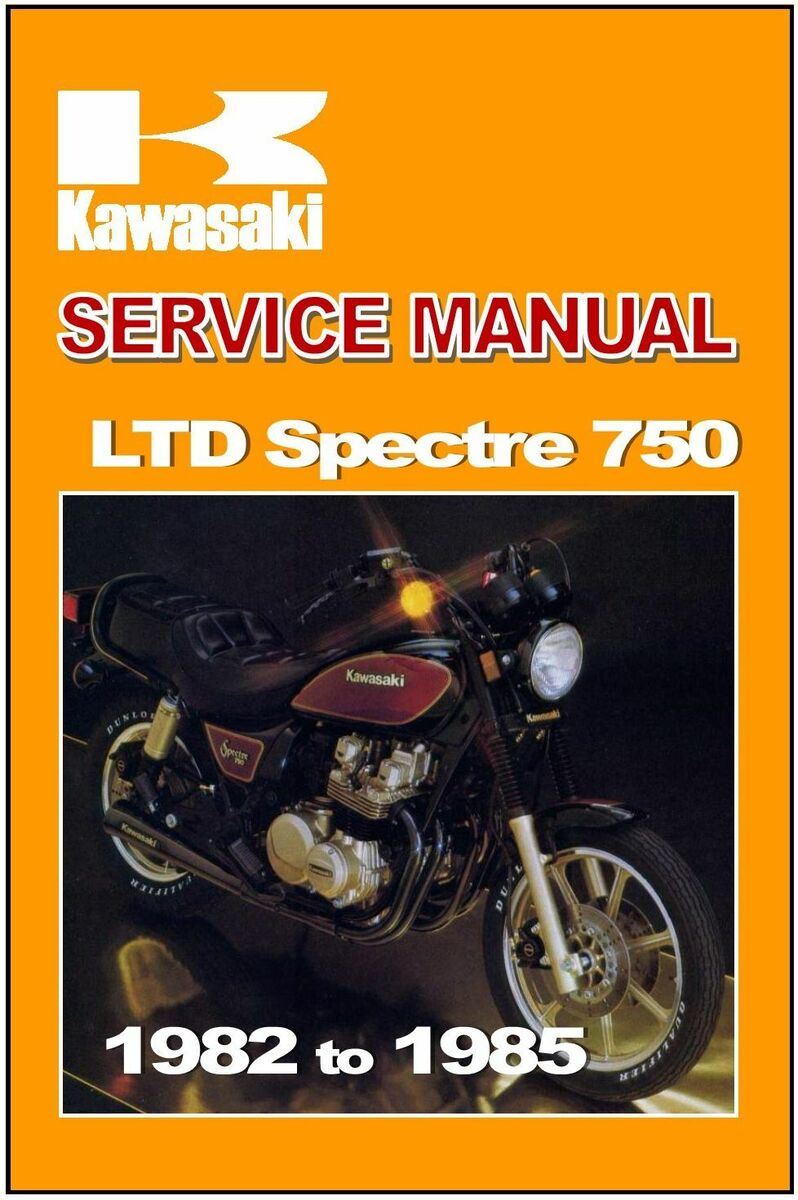 KAWASAKI Workshop Manual KZ750 750 LTD & Spectre Shaft 1982 KAWASAKI Workshop Manual KZ750 750 LTD & Spectre Shaft 1982