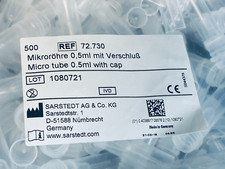Sarstedt Centrifuge Tube 0.5 ml Pack of 500 Tubes