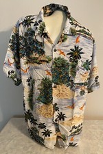    Men's Size XL Button Down Short Sleeve Shirt   