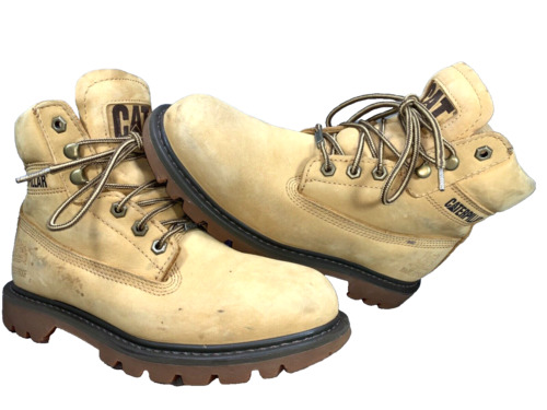 Men's Caterpillar 6" Precision Waterproof Composite Toe Work Boot  Wheat 90808