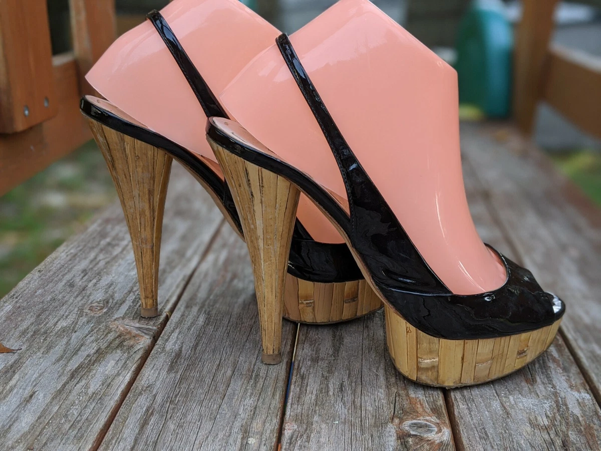 WOOD PLATFORM PUMPS