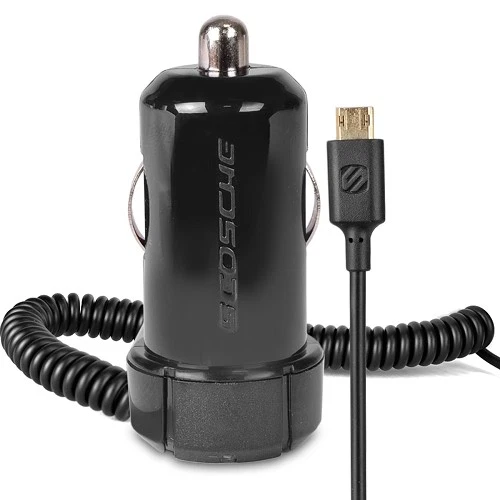 Scosche EZC12 12W Reversible Micro USB Car Charger w/StrikeDrive EZTIP Connector - Image 2 of 3