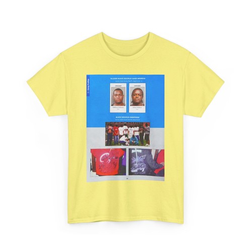 The Chicago Gang Book Página 34 - Miembros Black Disciples - Camiseta - Imagen 20 de 49