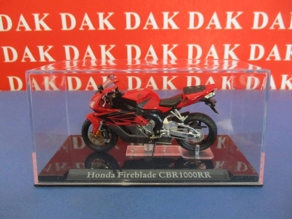 Die cast 1/24 Modellino Moto Honda Fireblade CBR1000RR by Atlas - Immagine 4 di 4