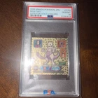 1999 AMADA POKEMON JAPANESE MEWTWO SUPER DX GOLD STICKERS #D159 💎PSA 10💎