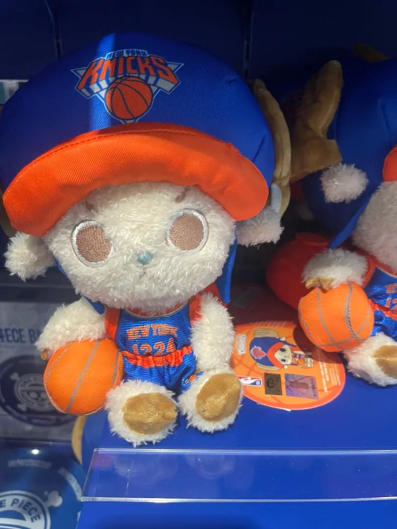 Set of 6 ONE PIECE × NBA CHOPPER's PLUSH ONE PIECE BASE SHOP