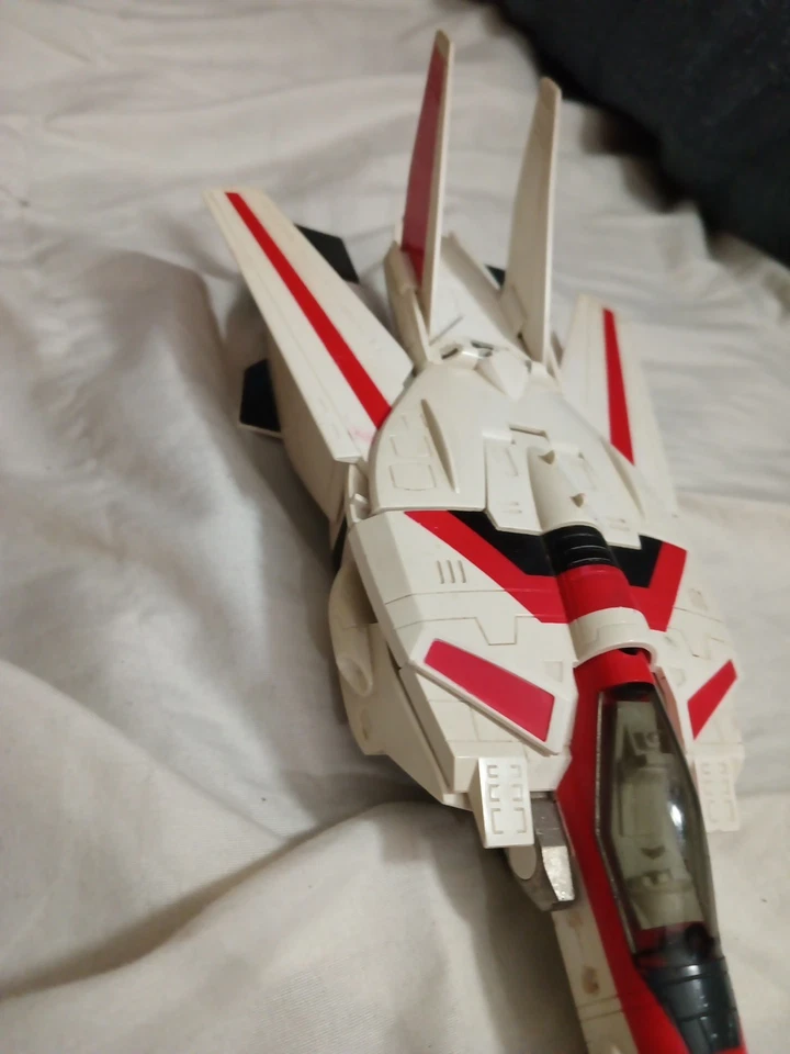 TRANSFORMERS (Hasbro, 1985) Bandai G1 JETFIRE AUTOBOT White Working VINTAGE - Image 2 of 4