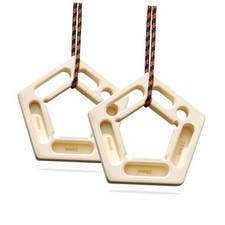Portable Hangboard Rock Climbing, 2 Pack Lightweight Wooden Climbing