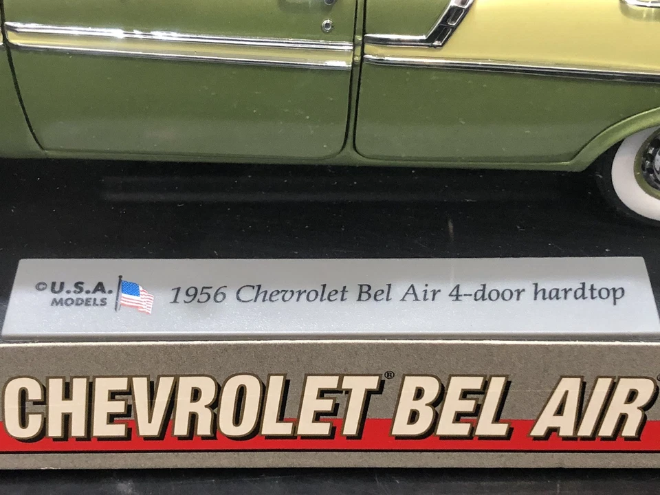 Precision Miniatures U.S.A. Models 1956 Chevrolet Bel Air 4-Door Hardtop - 1:18 - Image 2 of 4