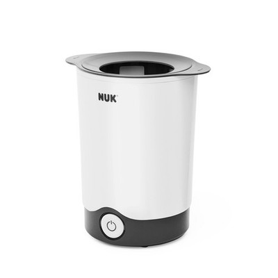 NUK Thermo Express Baby Bottle Warmer - Fast and Gentle Steam Heating, White 