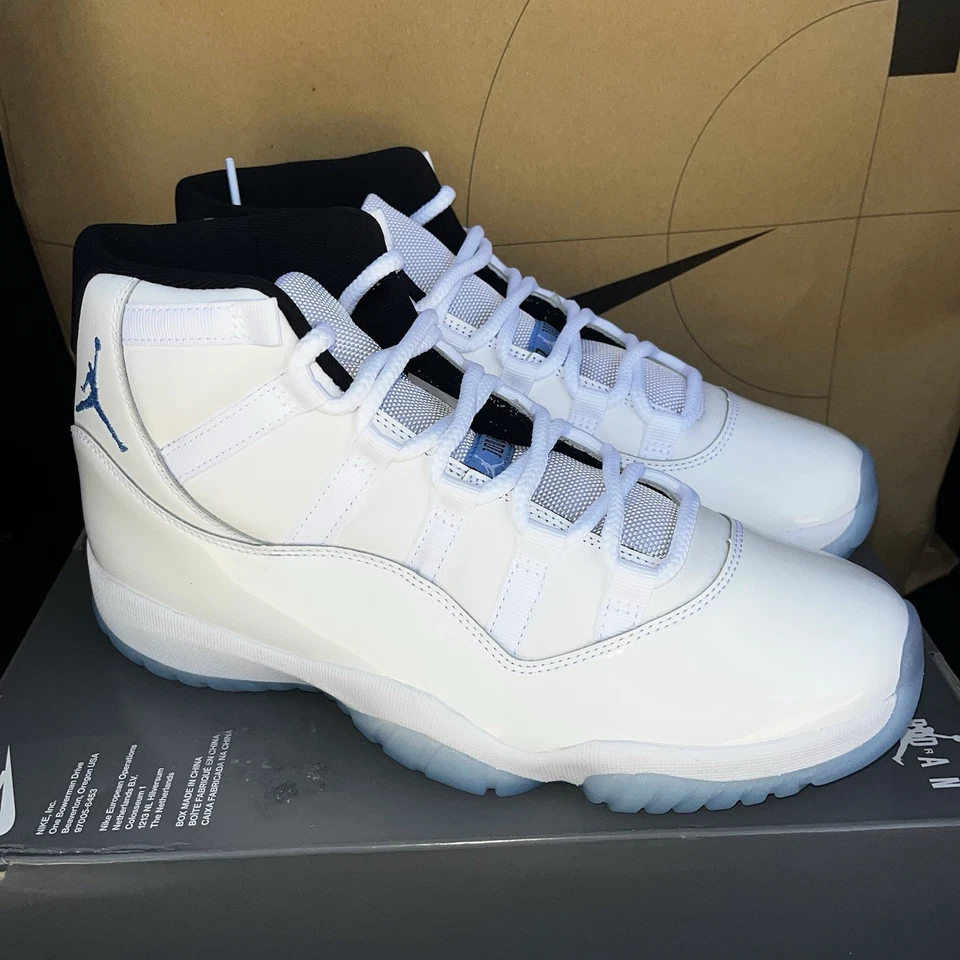 NUEVO Nike Air Jordan 11 Retro Columbia Legend Azul 2024 NBY CT8012-104 Talla 10.5 Foto 3 de 4